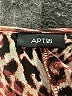 Apt. 9 100% Nylon Animal Print Brown Short Sleeve Blouse Size 1X - photo 7