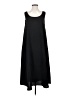 OAK + FORT 100% Polyester Solid Black Casual Dress Size S - photo 1
