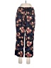 Island Traders 100% Rayon Floral Blue Casual Pants Size L - photo 1