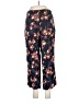 Island Traders 100% Rayon Floral Blue Casual Pants Size L - photo 2