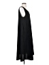 OAK + FORT 100% Polyester Solid Black Casual Dress Size S - photo 4