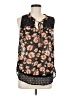 Knox Rose 100% Polyester Black Sleeveless Blouse Size M - photo 1