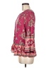 BeachLunchLounge Pink 3/4 Sleeve Blouse Size M - photo 5