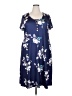 Unbranded Blue Casual Dress Size 2X - photo 1