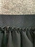 Unbranded Solid Black Casual Skirt Size XS (estimated) - photo 4