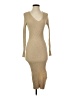 MNG Tan Casual Dress Size S - photo 1