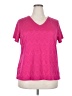 East5th Pink Short Sleeve Top Size XXL - photo 1