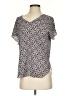 Ann Taylor LOFT 100% Polyester Gray Short Sleeve Blouse Size XS - photo 1