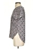 Ann Taylor LOFT 100% Polyester Gray Short Sleeve Blouse Size XS - photo 5