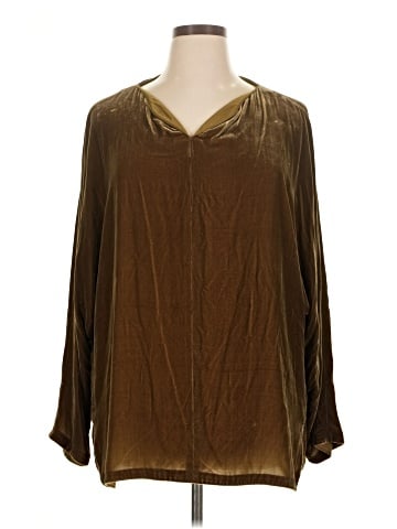 Lafayette 148 New York Long Sleeve Blouse (view 1)