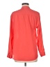 Alberto Makali 100% Polyester Orange Long Sleeve Blouse Size M - photo 2