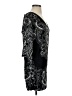 White House Black Market Paisley Black Kimono Size S - photo 4
