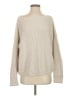 French Connection 100% Cotton Metallic Tan Pullover Sweater Size S - photo 1