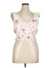 LoveShackFancy 100% Cotton Pink Sleeveless Blouse Size XL - photo 1