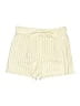 Ann Taylor LOFT Stripes Ivory Shorts Size 6 - photo 1