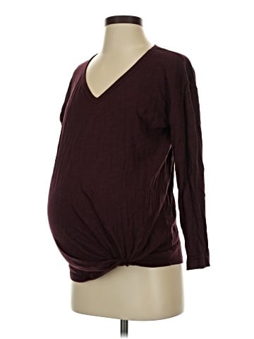 Old Navy - Maternity 3/4 Sleeve T-Shirt (view 1)