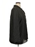 Chico's 100% Polyester Polka Dots Black Long Sleeve Blouse Size XL (3) - photo 4