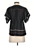 Magali Pascal Black Short Sleeve Blouse Size XS - photo 2