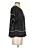 Magali Pascal Black Short Sleeve Blouse Size XS - photo 4
