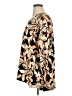 Tribal Brown Long Sleeve Blouse Size XL - photo 5