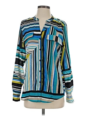 Calvin Klein Long Sleeve Button-Down Shirt (view 1)