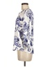 Kindred 100% Polyester Paisley White 3/4 Sleeve Blouse Size M - photo 5