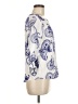 Kindred 100% Polyester Paisley White 3/4 Sleeve Blouse Size M - photo 4