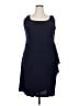 Alex Evenings Blue Cocktail Dress Size 18 - photo 1