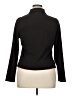 Shein Curve Houndstooth Black Long Sleeve Blouse Size 1X - photo 2