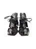 Boohoo Gray Black Sandals Size 7 - photo 2