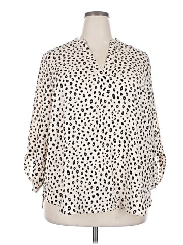 Lush 3/4 Sleeve Blouse (view 1)