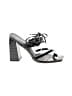 Boohoo Gray Black Sandals Size 7 - photo 1