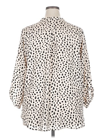 Lush 3/4 Sleeve Blouse (view 2)