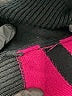 Unbranded Stripes Purple Black Pullover Sweater One size (estimated) - photo 8