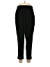 H&M 100% Polyester Solid Black Track Pants Size 10 - photo 1