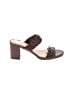 J.Crew Brown Heels Size 7 1/2 - photo 1
