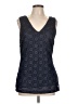 Banana Republic Blue Sleeveless Blouse Size L - photo 1