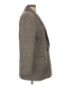 Halston 100% Wool Plaid Gray Wool Blazer Size 6 - photo 4