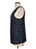 Banana Republic Blue Sleeveless Blouse Size L - photo 5