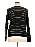 Nollie Stripes Black Pullover Sweater Size XL - photo 2