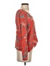 Billabong Orange Long Sleeve Blouse Size S - photo 4