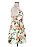 Charlotte Russe 100% Polyester Tropical White Cocktail Dress Size XL - photo 4