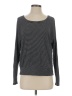 Three Dots Stripes Gray Pullover Sweater Size XS - photo 1