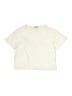 Crewcuts 100% Cotton Solid Ivory White Short Sleeve T-Shirt Size 10 - 11 - photo 1