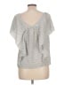 Moulinette Soeurs 100% Silk Gray Blouse Size 10 - photo 2