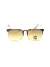 Komono Ombre Solid Tie-dye Tropical Black Yellow Sunglasses One size - photo 2