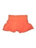 Pink Lily 100% Nylon Solid Orange Shorts Size S - photo 1