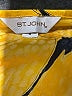 St. John 100% Silk Yellow Sleeveless Silk Top Size 8 - photo 6