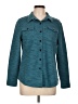 Nic + Zoe Teal Long Sleeve Blouse Size L - photo 1