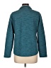 Nic + Zoe Teal Long Sleeve Blouse Size L - photo 2